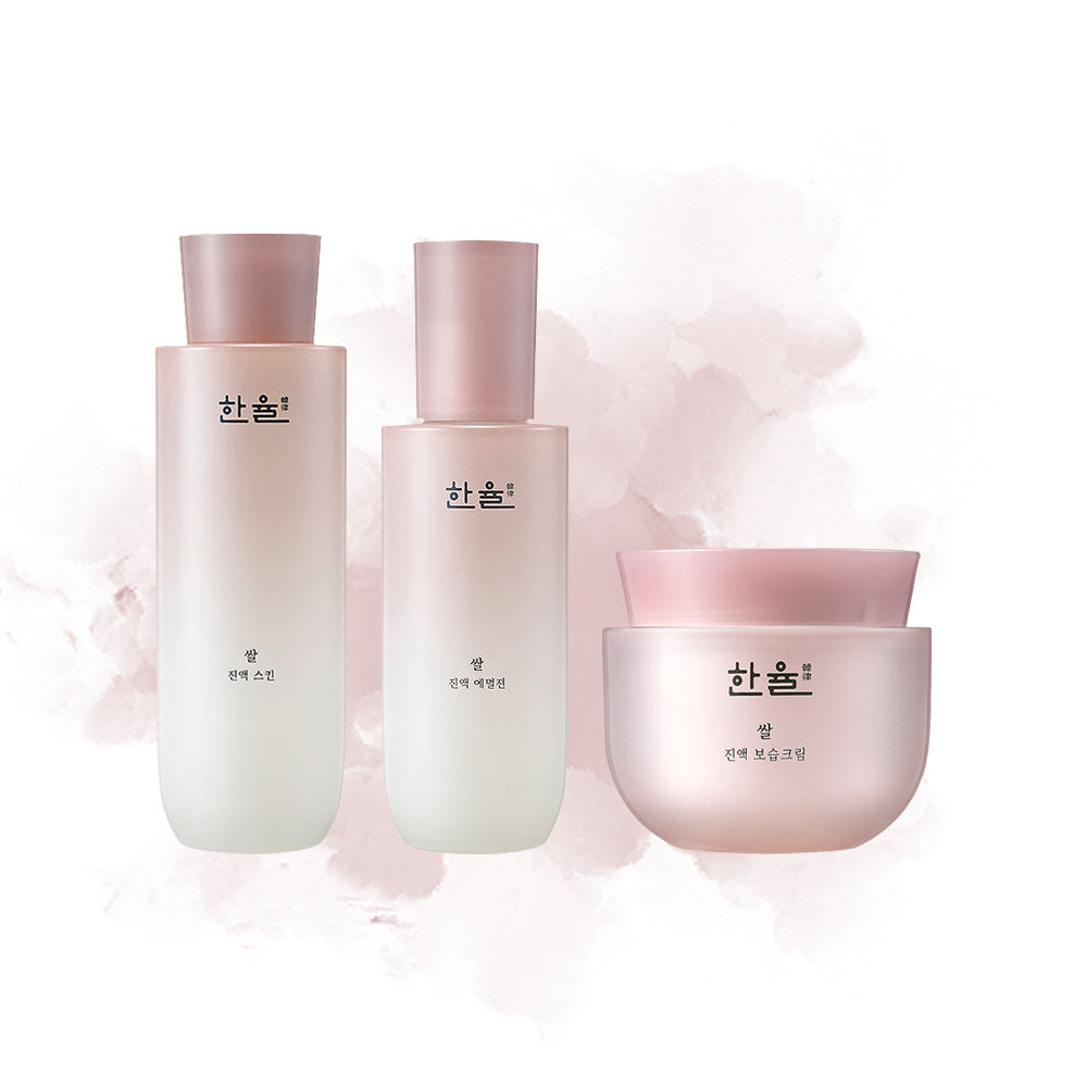 HANYUL Essential Moisture Line Full Set (Softener+Emulsion+Cream)